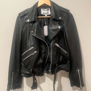 Walter Baker- Allison Moto Jacket -NWT